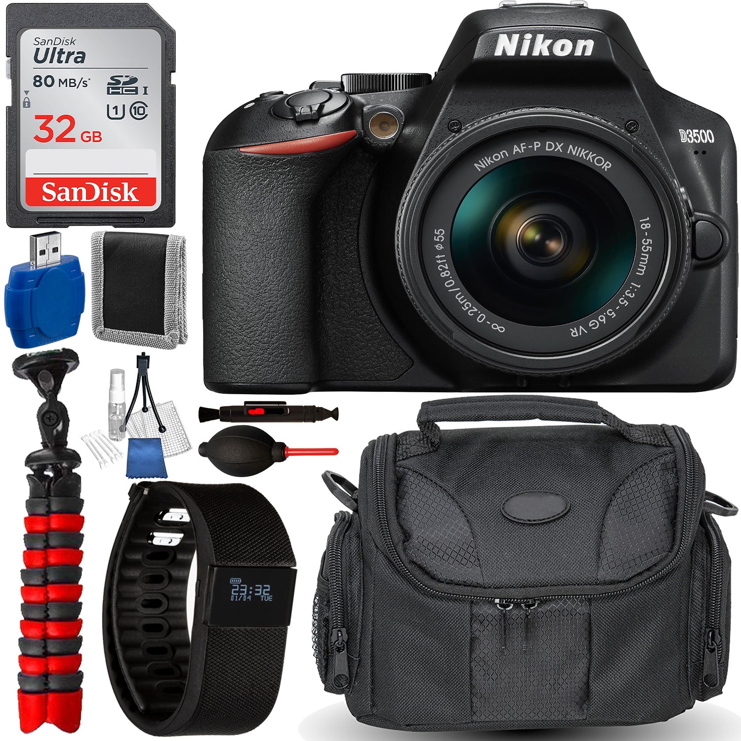 Nikon D3500 with 18-55mm Lens